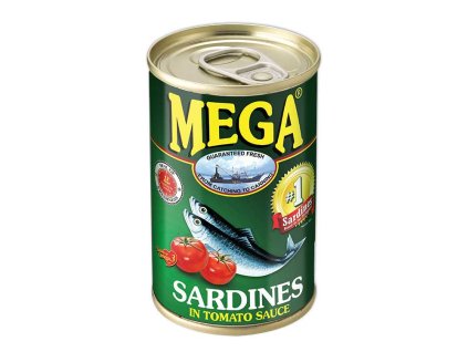 Mega Sardines in Tomato Sauce 155 g