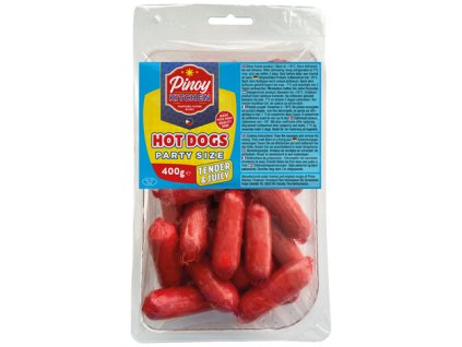 Pinoy Kitchen Hotdogs Tender & Juicy Party Size 400g