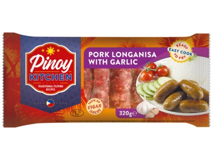 Pinoy Kitchen Pork Longanisa with Garlic 320g