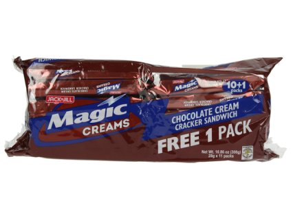 Jack ‘N Jill Magic Creams Chocolate Cream Cracker Sandwich 280g
