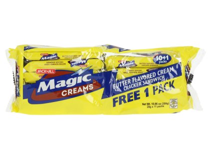 Jack N Jill Magic Creams Butter Flavored Cream Cracker Sandwich 280g