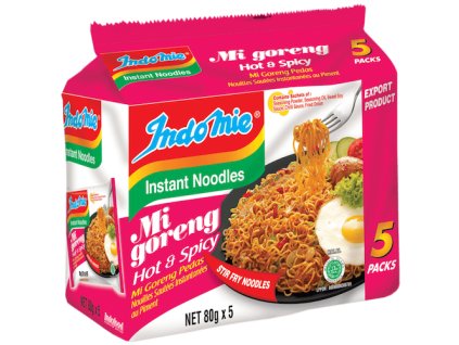 Indomie Mi Goreng Stir-Fry Spicy Noodles 5 pcs x 80g