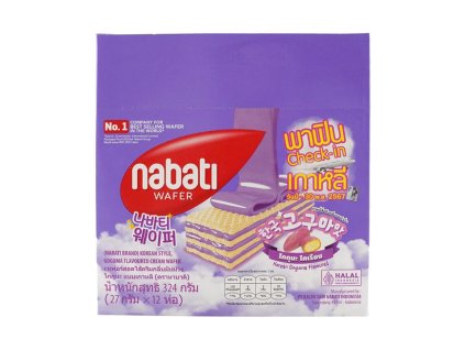 Nabati - Korean Style, Goguma Flavoured Cream Wafer 324g