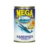 Mega Sardines in Natural Oil 155g