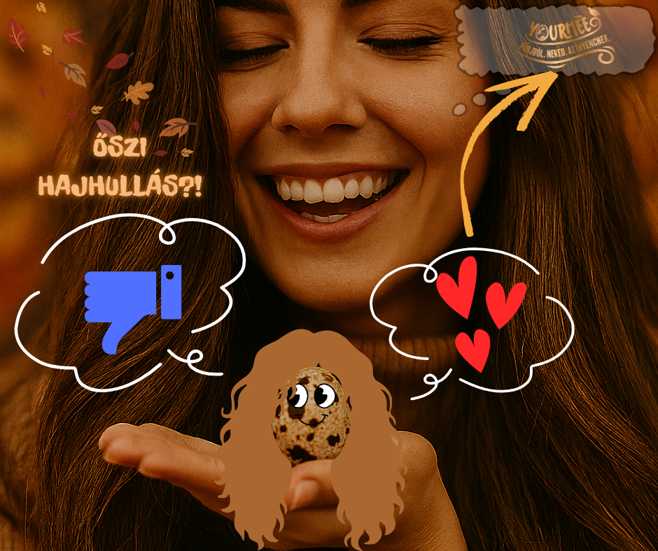 Őszi hajhullás – miért hullik ilyenkor a hajunk, és hogyan segíthet a fürjtojás?