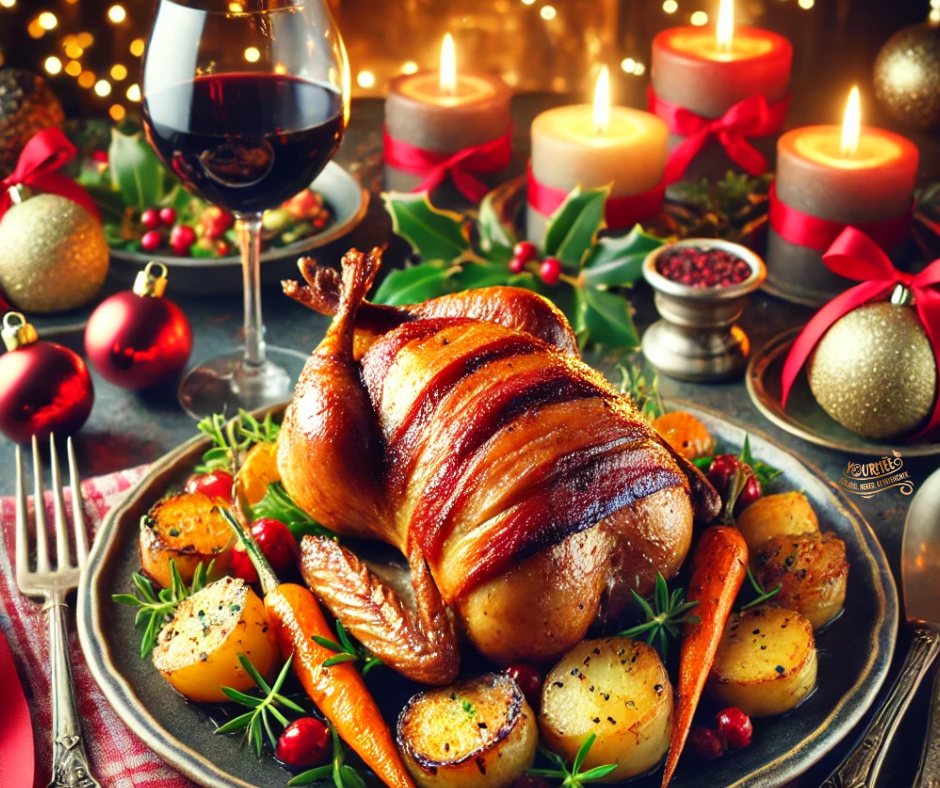 Fürj szalonnaköpenyben