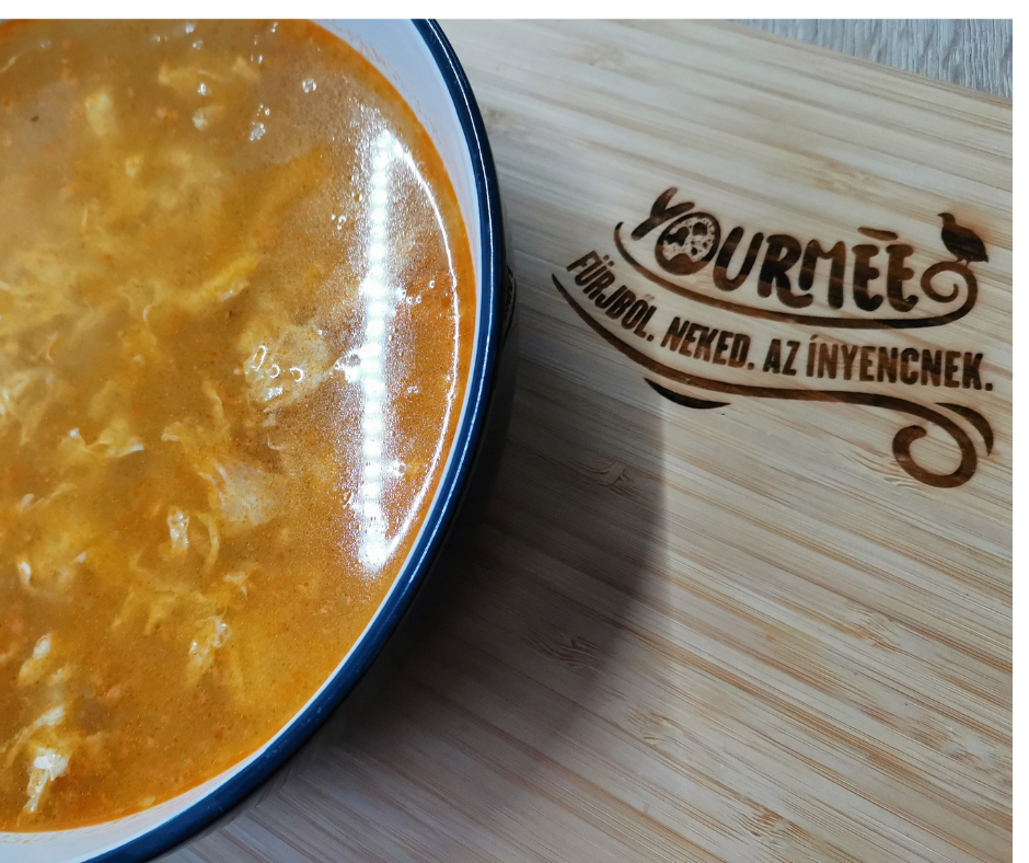 Csurgatott tojásleves fürjtojásból