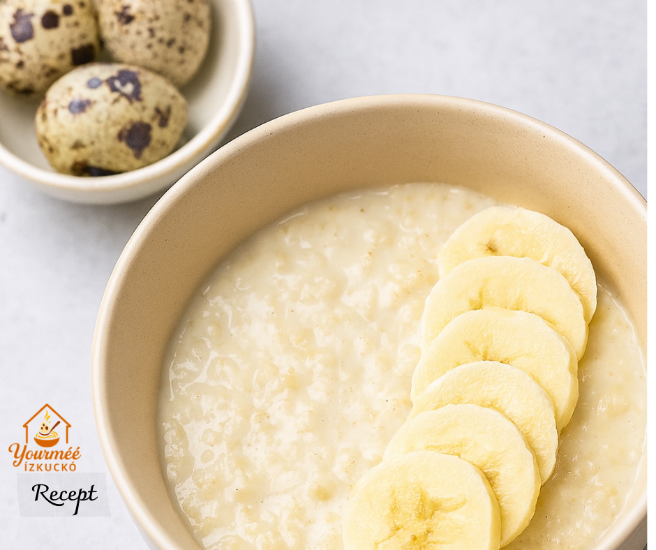 Yourméé vaníliás-túrós zabkása