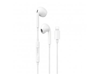 Sluchátka do uší pro iPhone s Lightning zástrčkou X14PROL-W1 bílá