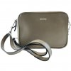 Kožená kabelka crossbody - cappuccino12 kopie