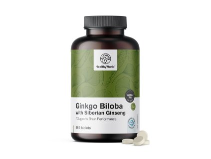 Ginkgo biloba with Siberian Ginseng HW042 1 1000x1000
