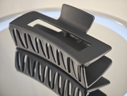 Skřipec do vlasů VELVET BLACK