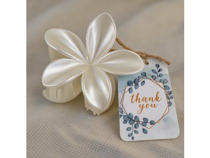 Luna Blossom – perleťový květinový skřipec2