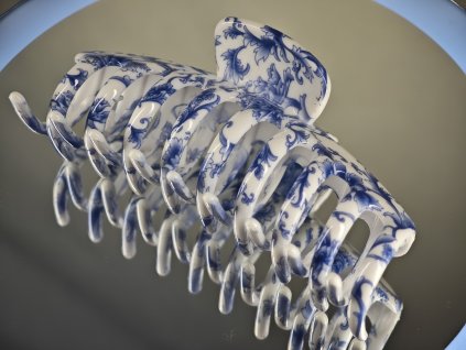 Skřipec do vlasů PORCELAIN BLOOM