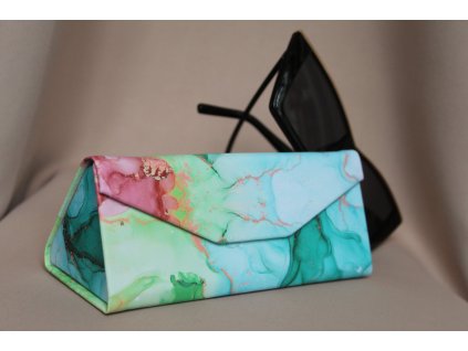 Pouzdro na brýle ABSTRACT GREEN