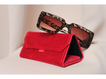 Pouzdro na brýle RED VELVET