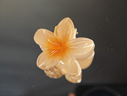 Skřipec do vlasů ALOHA BLOOM oranžový