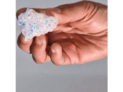 Malý Obohatený Prírodný Kremeň - Aura Anjelský Kremeň (približne 40-65 g 3,5-5 cm)