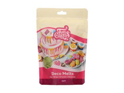F25330 Deco melts green apple