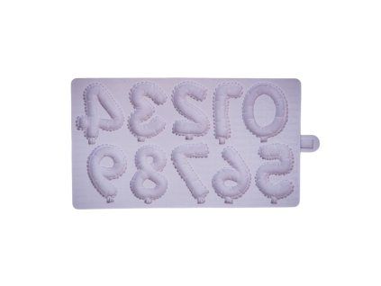 KD Silicone Mould Balloon Numbers 2