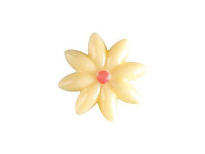 decor paquerettes chocolat blanc x1
