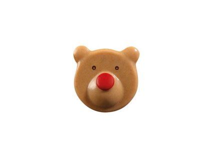 decor tetes ours chocolat blanc