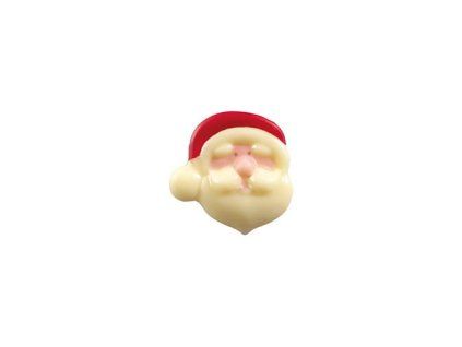 decor petites tetes pere noel ch
