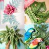 6288 2 silikonova forma karen davies tropical leaves