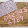 KD Silicone Mould Balloon Numbers