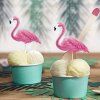 PARTYDECO TOPPERS FLAMINGO2
