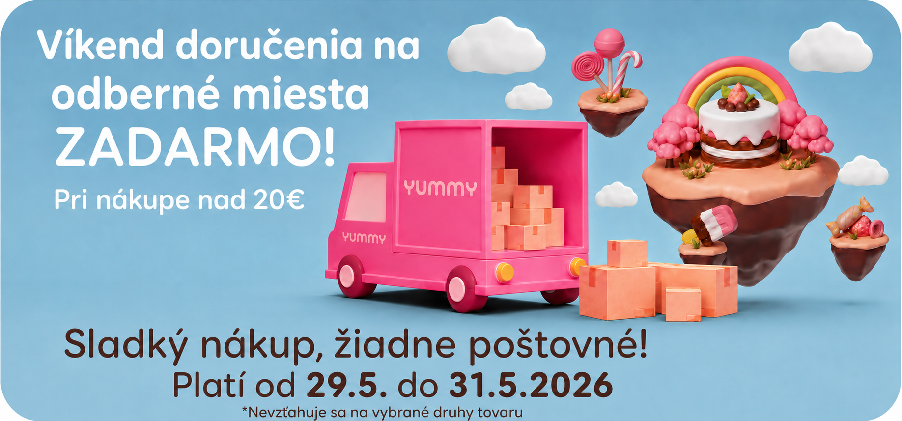 doprava zadarmo web