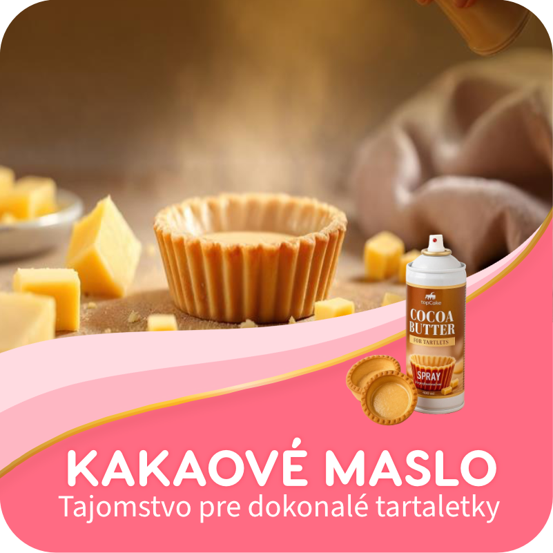Kakaové maslo v spreji Topcake