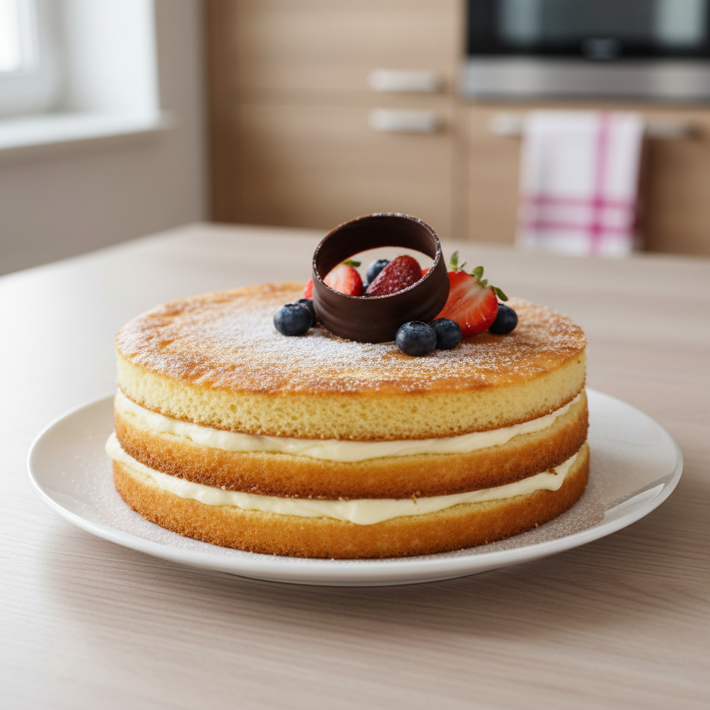 Berlínska torta – recept na klasickú nemeckú tortu s mandľovým cestom a vanilkovým krémom