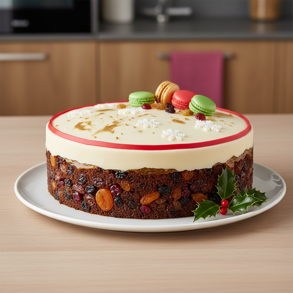 Mega vianočná torta Fruit Cake – recept na ovocnú vianočnú tortu