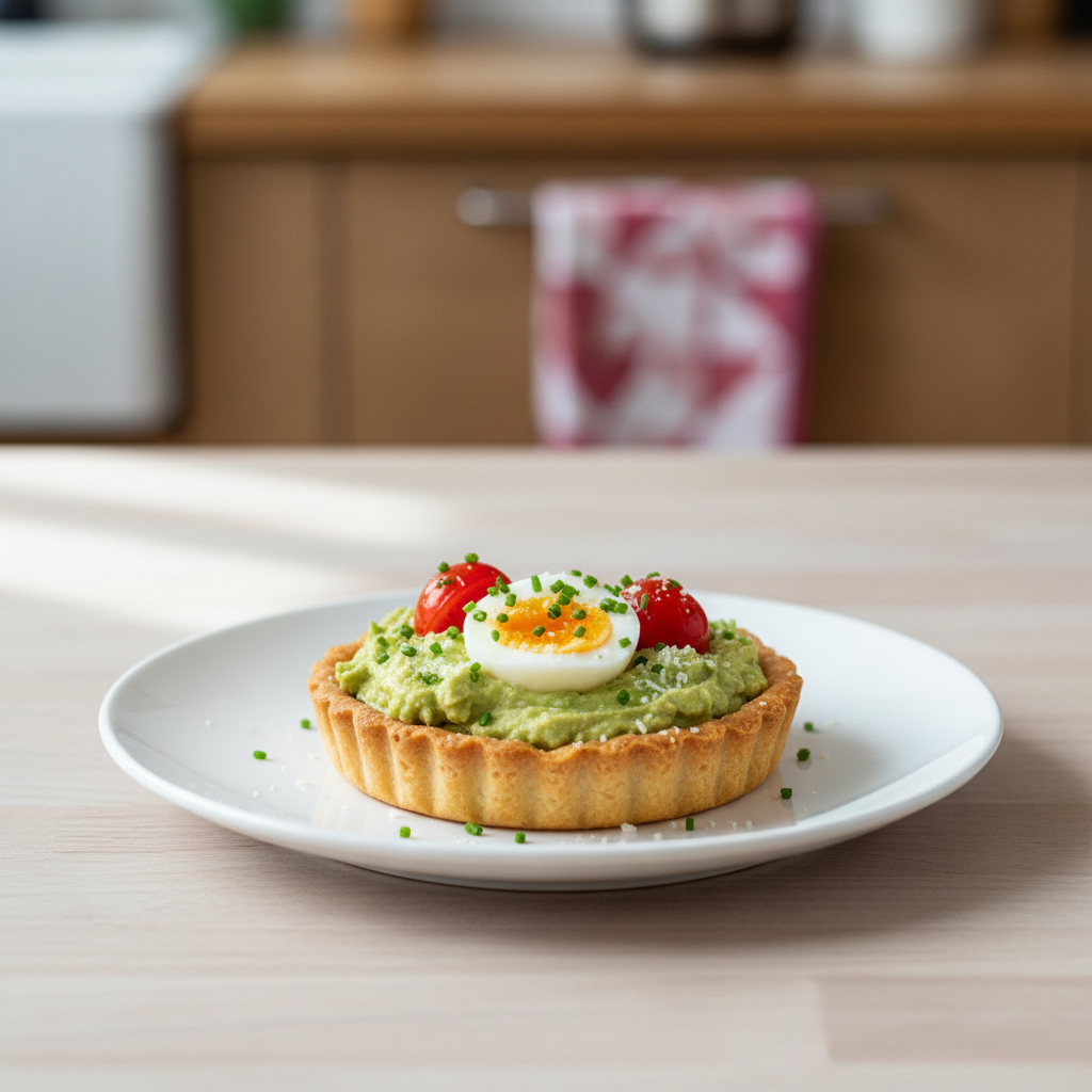 Slané tartaletky s avokádovou nátierkou – jednoduchý recept