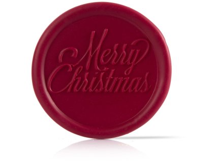 10044 cokoladova dekoracia pecat merry christmas 154ks 77335