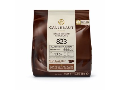 Mliečna čokoláda Callebaut 823 (33,6%) 400 g 2