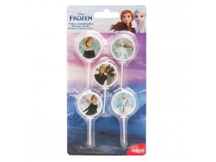 346244 VELAS DE CUMPLEAąOS FROZEN II Ł 3CM 2