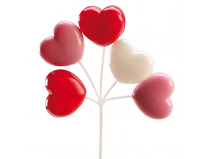 350022 SET GLOBOS CORAZON 17CM 3