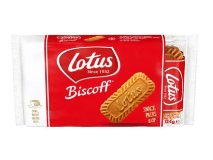 LOTUS Originálne karamelizované sušienky Pocket 8x2ks, 124g
