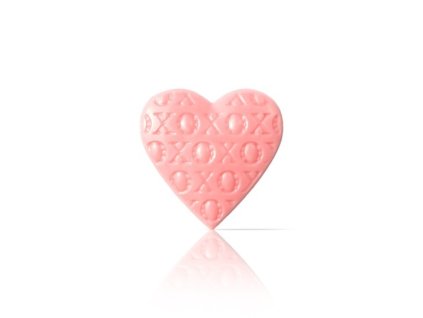15482 cokoladova dekoracia srdce xoxo 136 ks pr 3 9 cm
