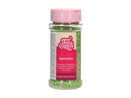 FUNCAKES2021 F52095 FUNCAKES SUGAR DOTS GREEN JPG 1