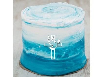 Holubica kriz 3 biely