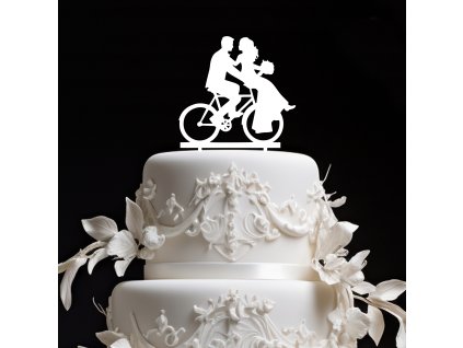 Za╠üpich Svadobny╠ü pa╠ür 97 Bicykel biely