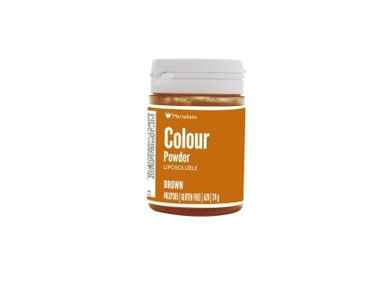 Prachová farba BROWN (hnedá) 20g