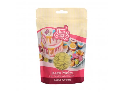 4464 1 fc deco melts lime green limetkove 250g