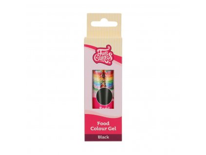 4644 2 fc gelova farba 30g black cierna