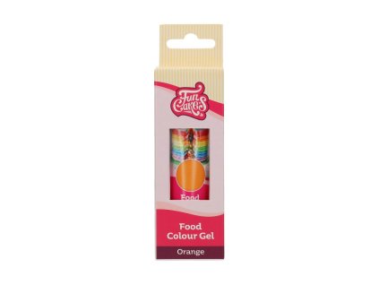 4686 1 fc gelova farba 30g orange oranzova