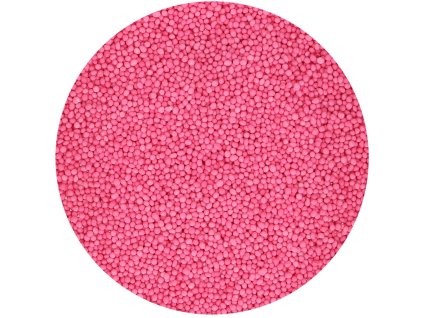 5022 1 fc posyp nonpareils 80g dark pink ruzova
