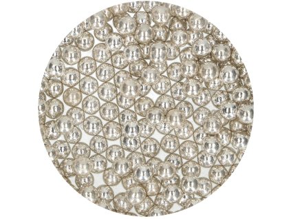 5076 1 fc posyp perlicky 8mm strieborne 80g